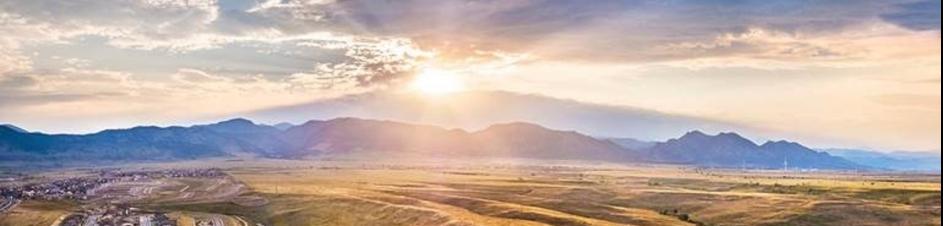 Sunset Mountain View